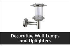 Decorative Wall Lamps & Uplighters