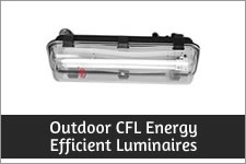 Outdoor CFL Energy Efficient Luminaires
